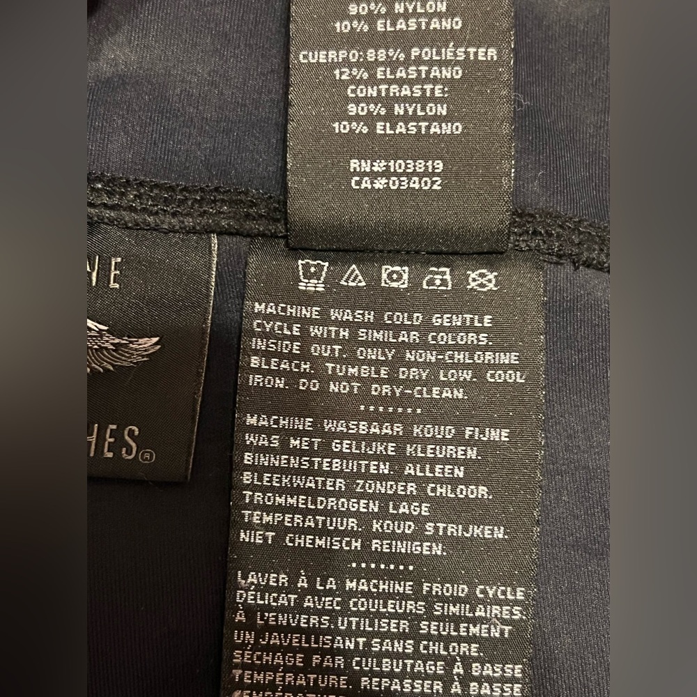 Harley-Davidson® Women's Mesh Accent Activewear Legging, Black - XL 🖤 - Picture 3 of 13